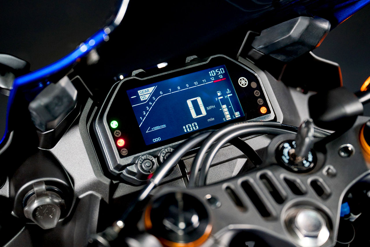 LCD instrument display