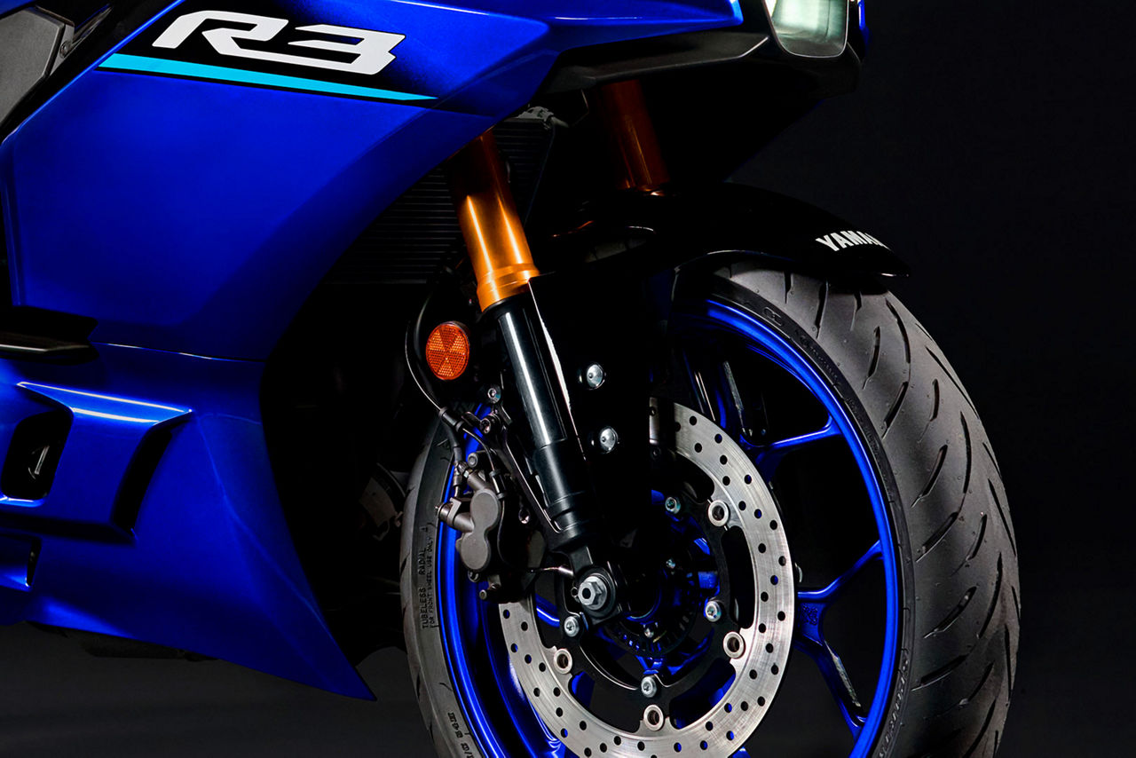 Inverted front fork