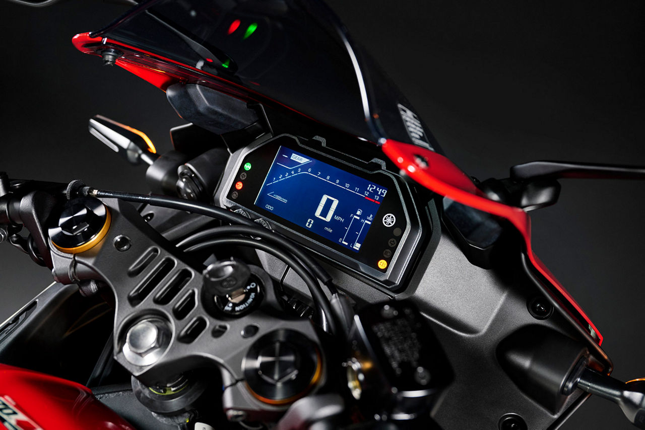 LCD instrument display
