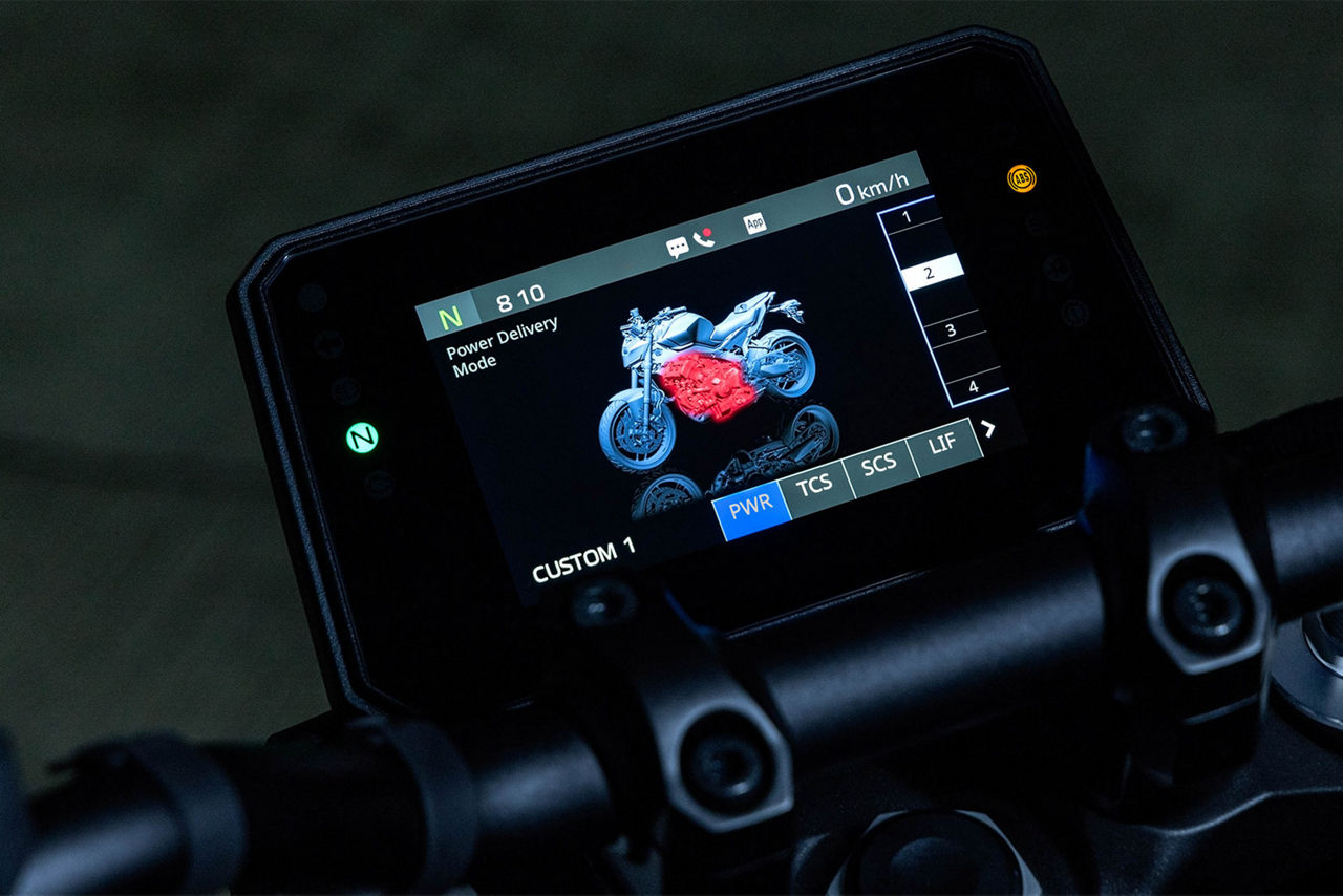 TFT display with connectivity